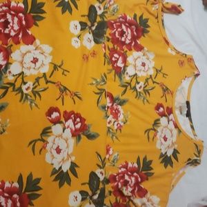 Yellow summer dress